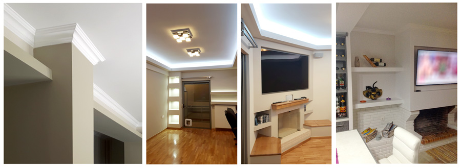 οικοδομικά-μερεμέτια (41) Γύψινες κατασκευές