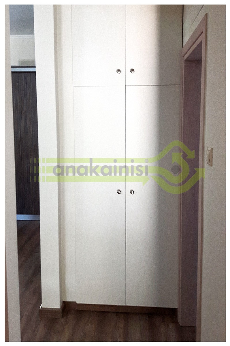 Ανακαίνιση σπιτιού στον Κορυδαλλό - Α 110 - ντουλάπα ξύλινη δωματίου 