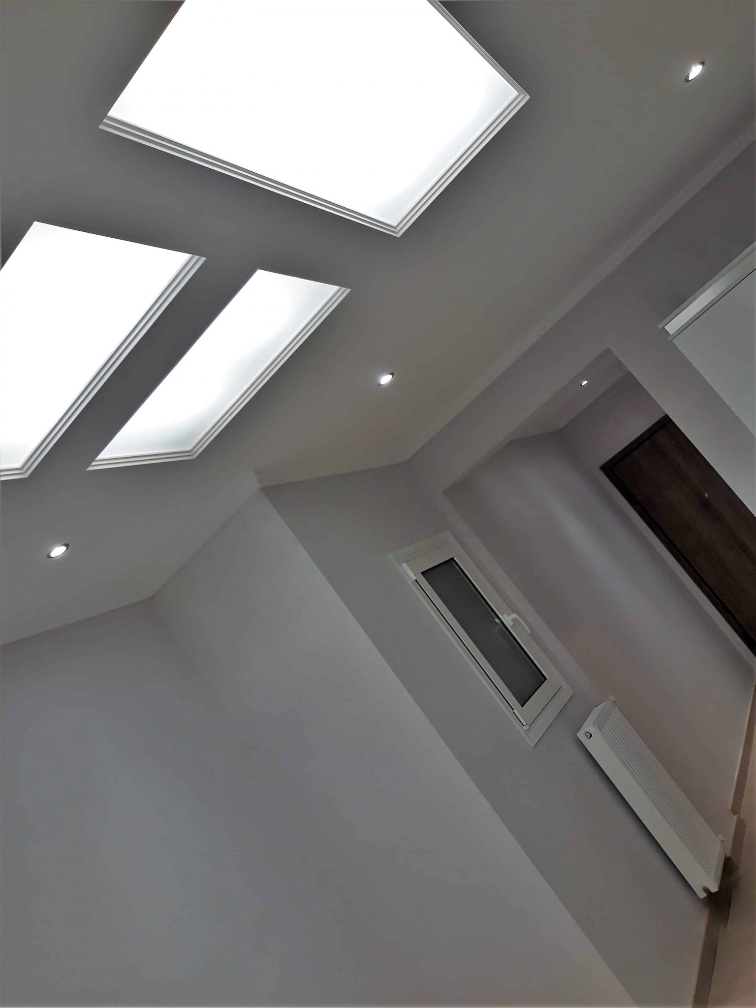 Ανακαίνιση Διαμερίσματος στο Παγκράτι - κρυφός φωτισμός -plexiglass - αμμοβολή 