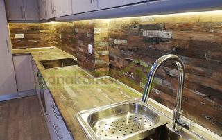 ανακαινιση κουζινας κρυφος φωτισμος νεροχυτης