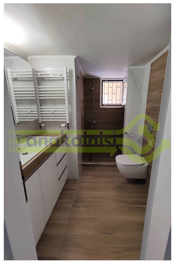 ΑΝΑΚΑΙΝΙΣΗ ΕΛΛΗΝΟΡΩΣΩΝ 4 Ανακαίνιση μπάνιου στην Νέα Ιωνία - νιπτήρας επικαθήμενος - ideal standal