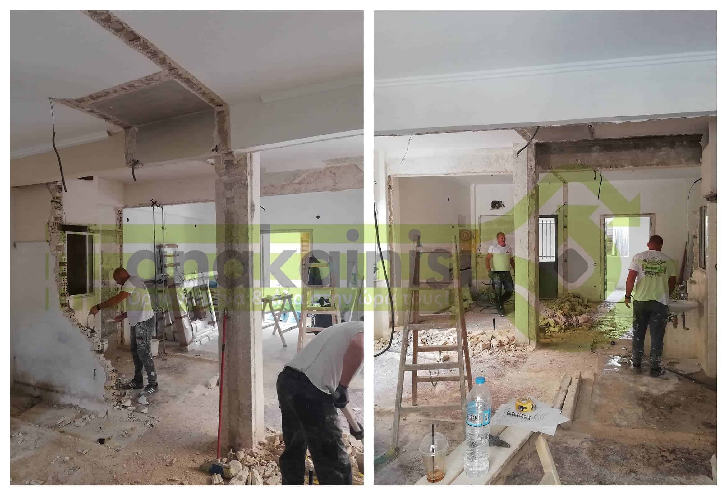 Ανακαίνιση_Ελληνικό (18) Εργασίες - Ανακαίνιση - Εσωτερικός Χώρος