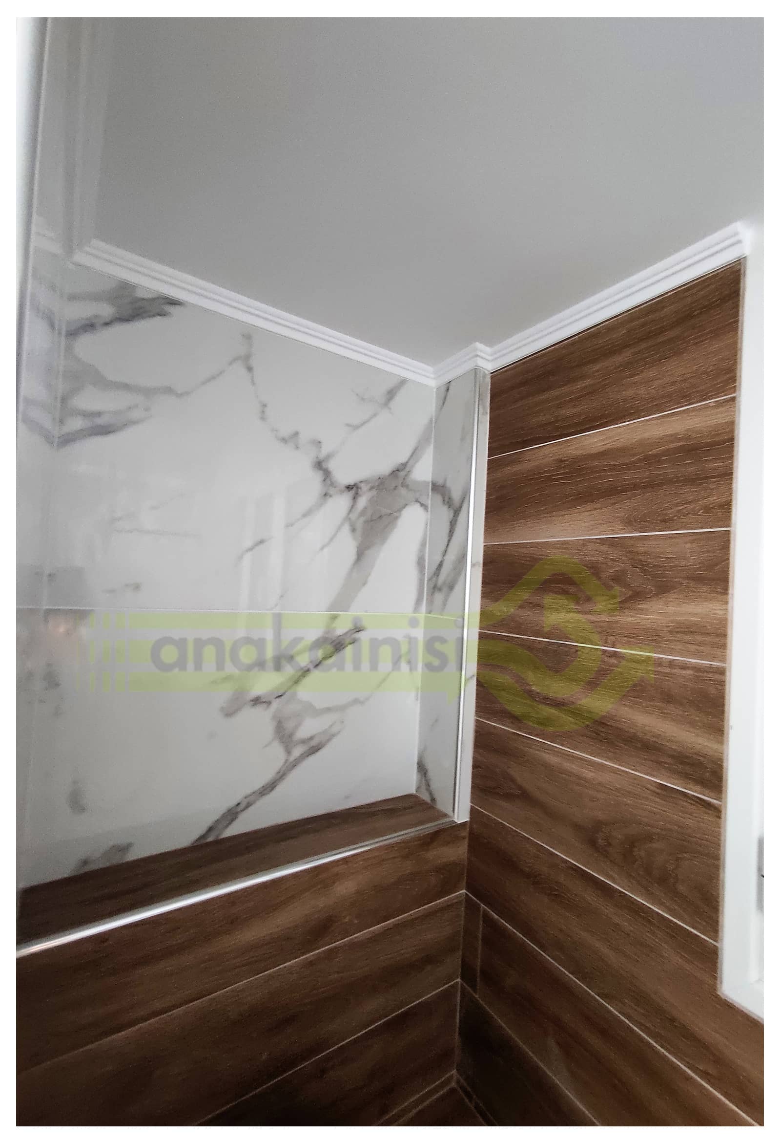 Ανακαινιση_Χαλανδρι_33 Ντουζιέρα Καμπίνα Ράφια Χτιστά